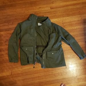 Olive Green Field Jacket